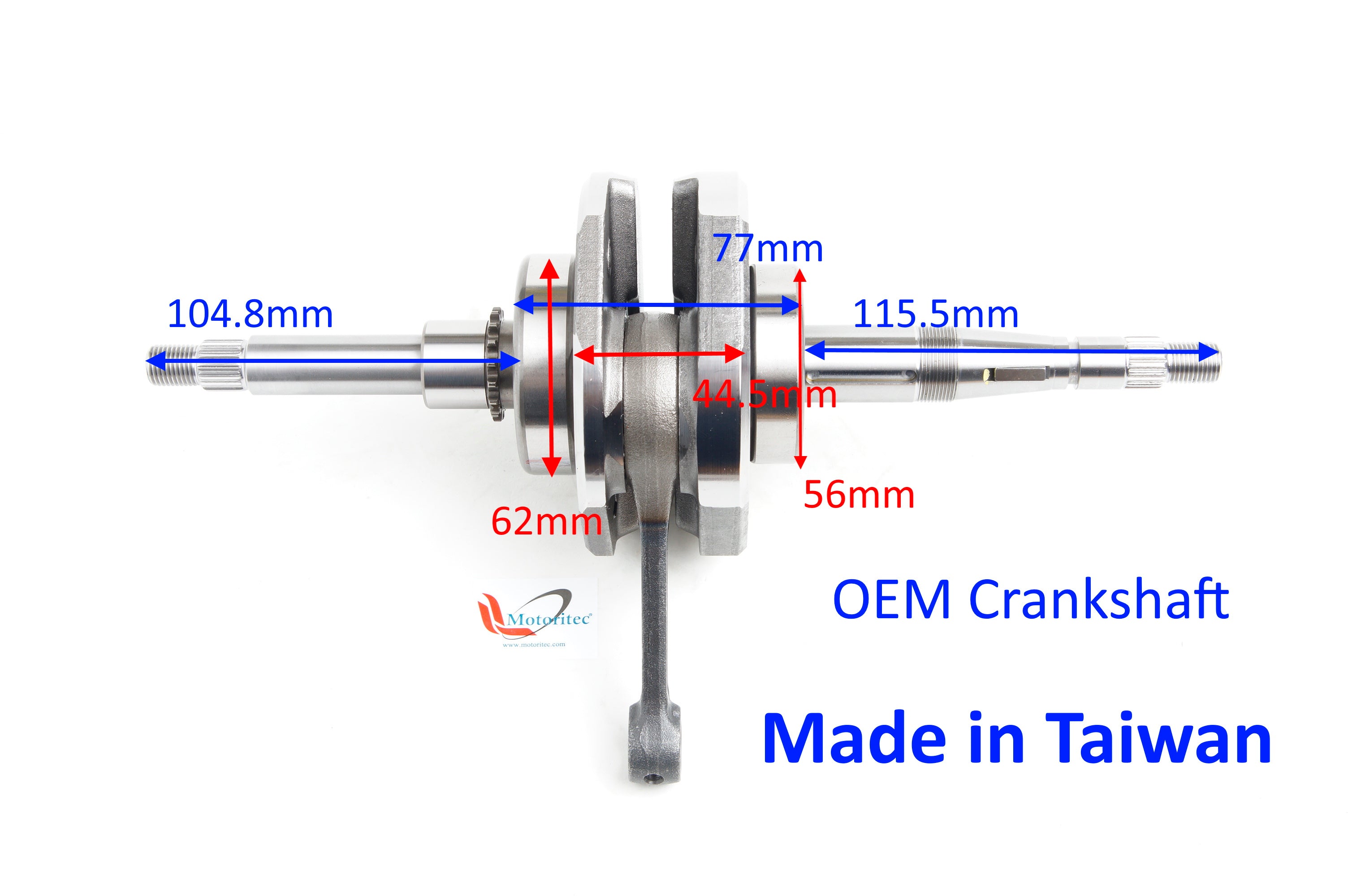OEM NEW Crankshaft kit for Polaris RZR 170 UTV Aeon Cobra 180 RS ATV TW