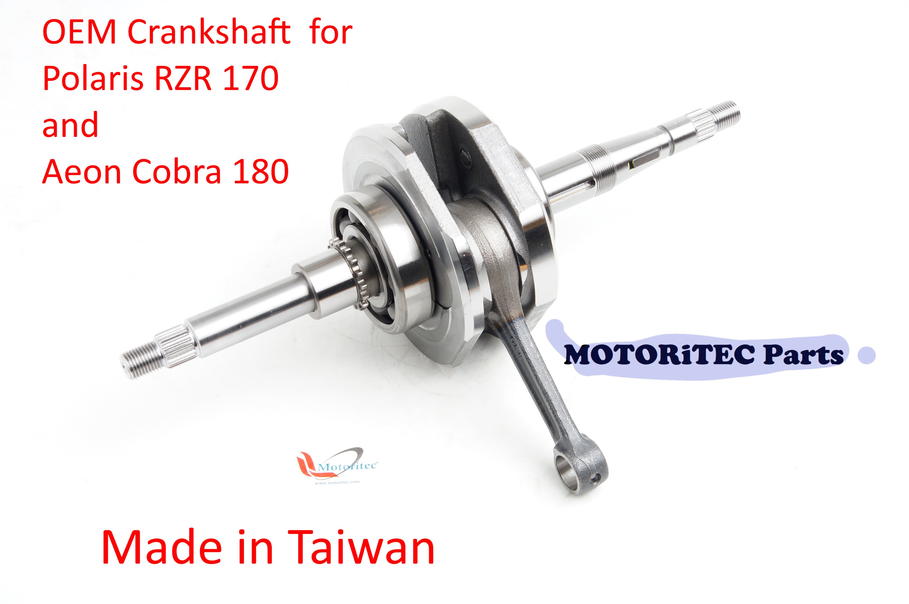 OEM NEW Crankshaft kit for Polaris RZR 170 UTV Aeon Cobra 180 RS ATV TW