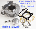 125cc cylinder kit 55mm Kawasaki KFX 90cc 4 Stroke Kymco Moongoose