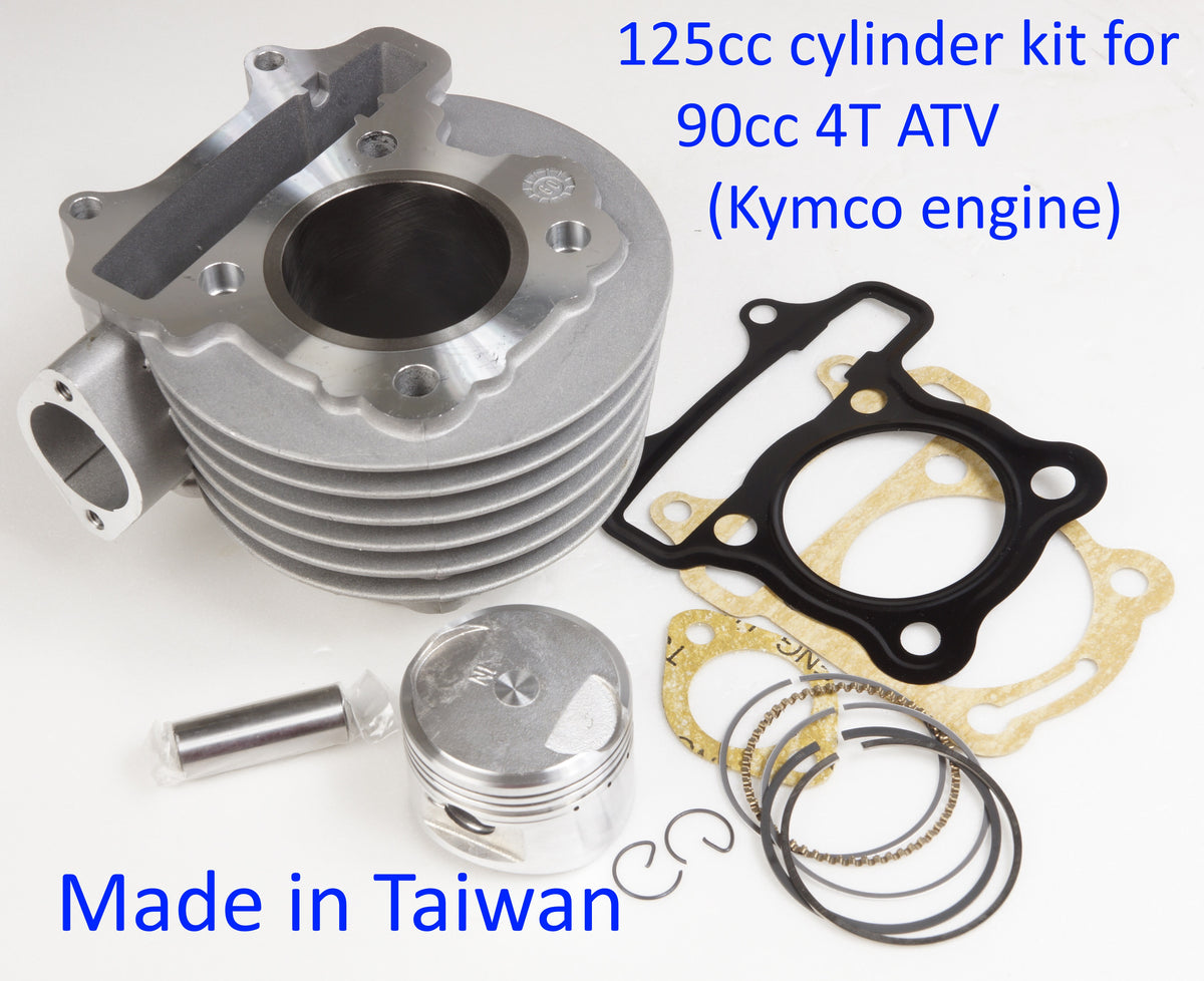 125cc cylinder kit 55mm Kawasaki KFX 90cc 4 Stroke Kymco Moongoose