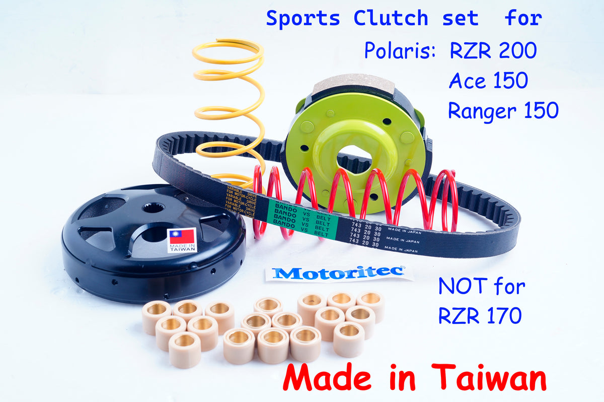 Sports Clutch set for Polaris RZR 200 RZR200 Ace 150 Ranger 150 from 2017 @TW