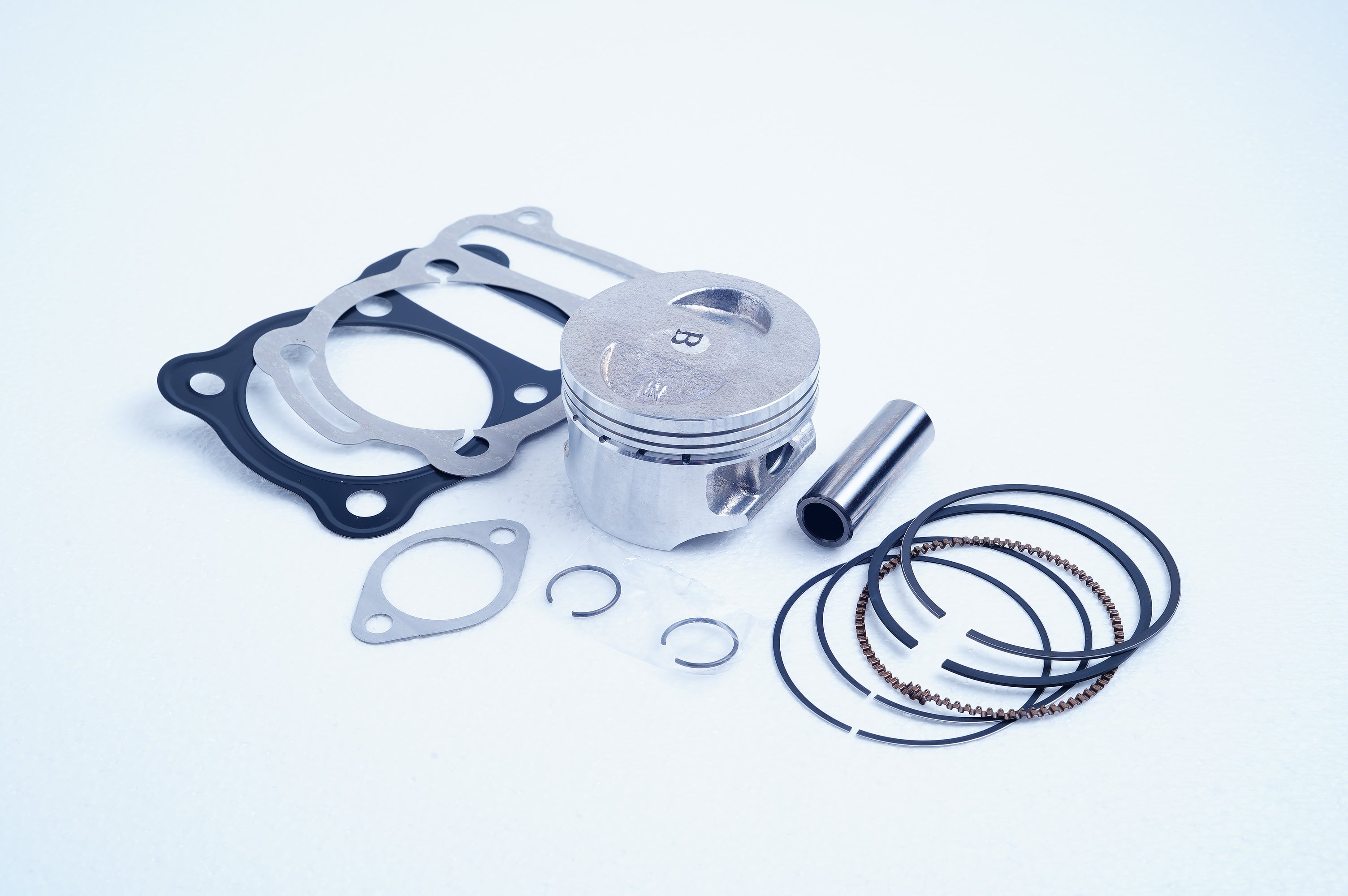 OEM piston kit 65mm for Polaris Phoenix 200 2005-2025 Sawtooth 200 2006-2007 Aeon Cobra 220 Alpha Sports Cobra TX 200