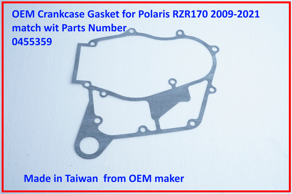 OEM gasket for Carnkcase for Polaris RZR 170 170EFI 2009-2021 0455359 TX