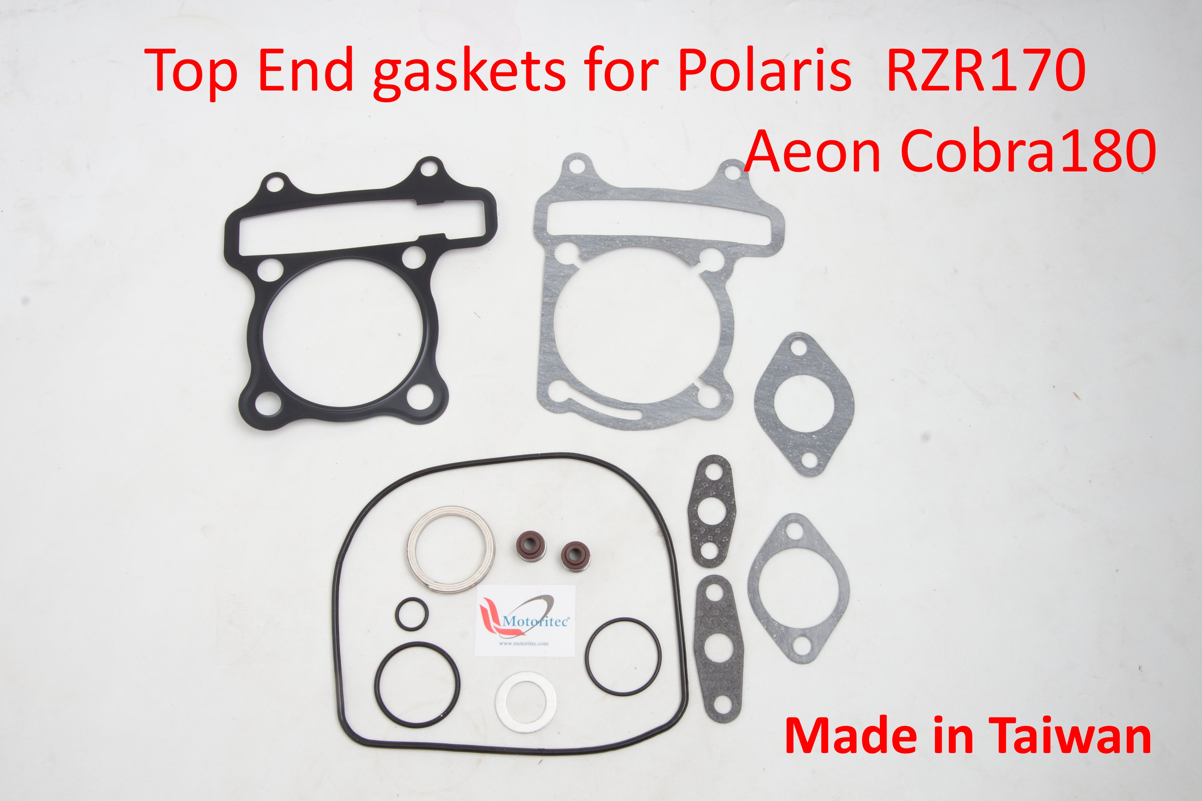 OEM Top End Gaskets for engine rebuilt for Polaris RZR 170 RZR170EFI 2009-2021 T