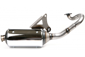 performance exhaust pipe (Silver ) for Yamaha BWS 100 YW100 4VP BeeWee Zuma 100